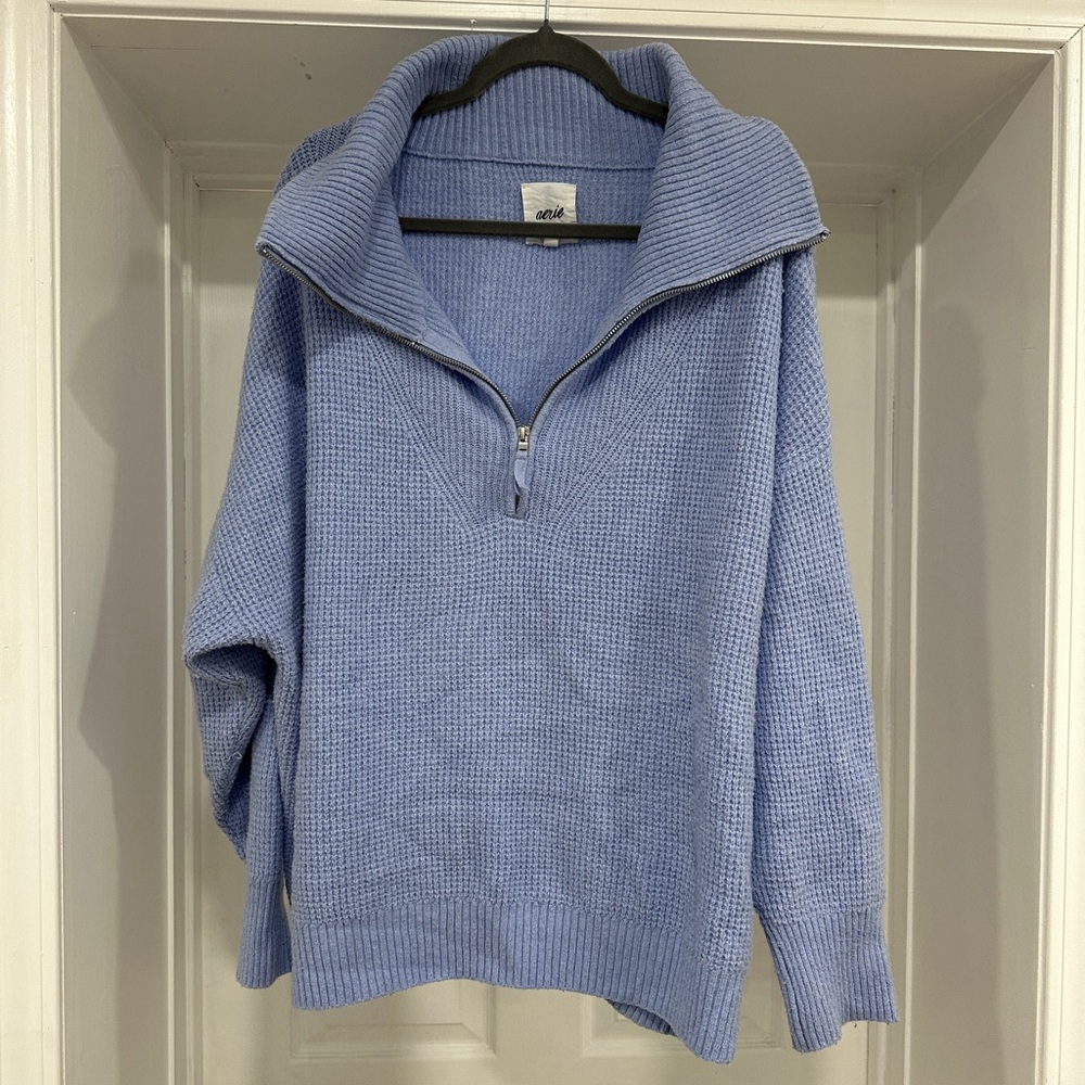 Aerie quarter zip sweater